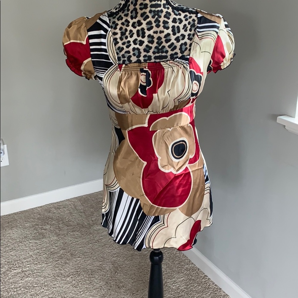 Silk inspired top